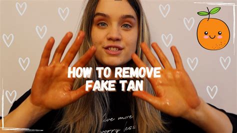 how to stop fake tan coming off on clothes|self tan remover diy.